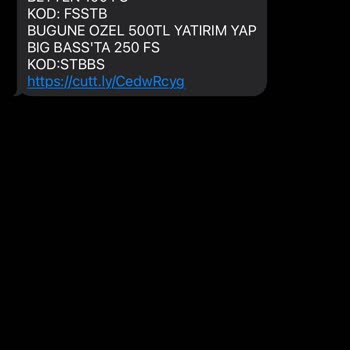 Vodafone'dan Gelen Bahis Mesajlarıyla Mücadele