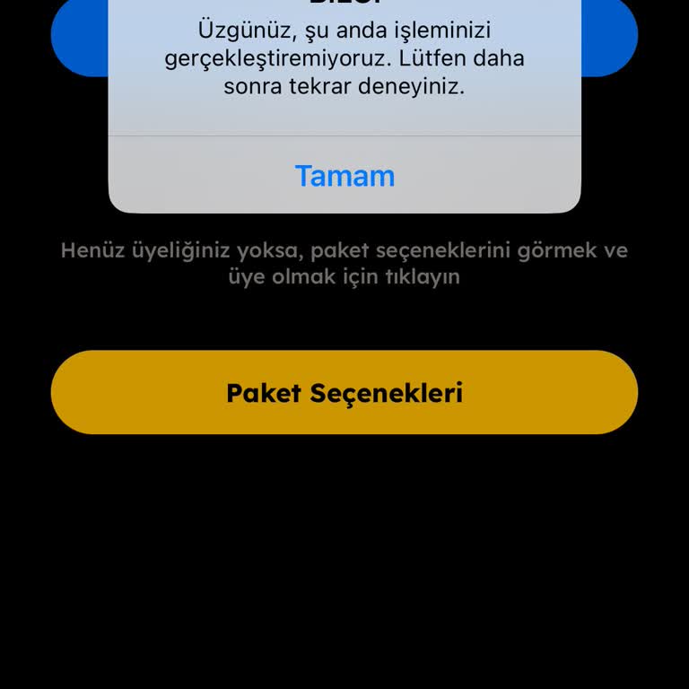 Tod TV Üyelik Giriş Sorunu Ve Destek Eksikliği