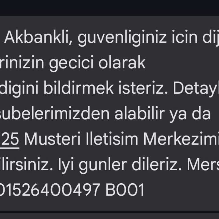 Akbank Mobil Uygulama Güvenlik Sorunu Ve Müşteri Hizmetleri Erişimsizliği