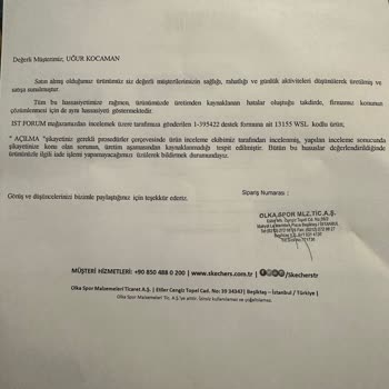 Skechers Mağazasında İnceleme Sorunu