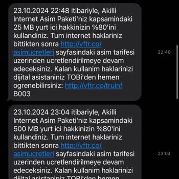 Gece Yarısı İnternet Tükenmesi Ve Yanıtsız Müşteri Hizmetleri