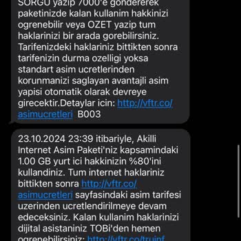 Gece Yarısı İnternet Tükenmesi Ve Yanıtsız Müşteri Hizmetleri