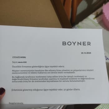 Renk Değişen Ayakkabının Değişimini Talep Ediyorum
