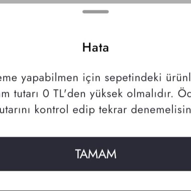 Gift Card Kullanım Sorunu