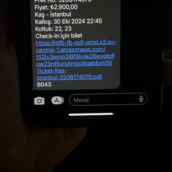 Kamil Koç İle Yaşanan Sorunlu Yolculuk