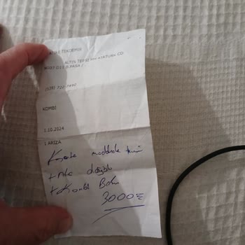 ECA Servisi Kombime Zarar Verdi, Güvenim Kırıldı