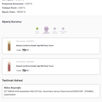 Eksik Ürün Ve Yetersiz Bilgilendirme Sorunu