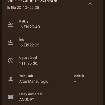 Bilet İptalinde Yaşanan Sorun Ve İletişim Eksikliği
