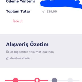 Eksik Gönderilen Penti Mayo Siparişi Sorunu