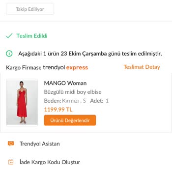 Yanlış Ürün Gönderimi Ve İade Sorunu