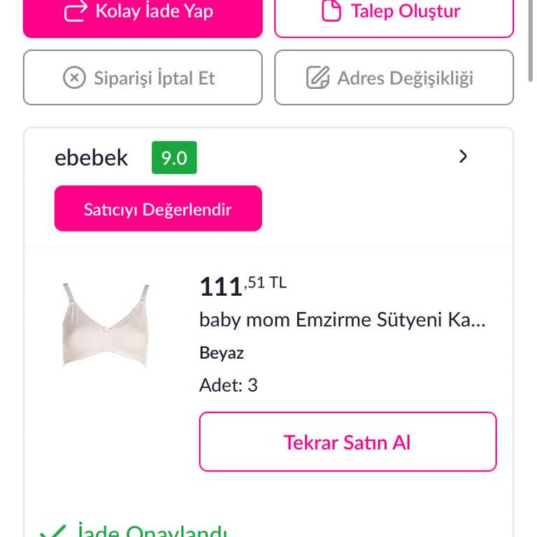 Ürün Tedarik Edilemedi, Para İadesi Yapıldı