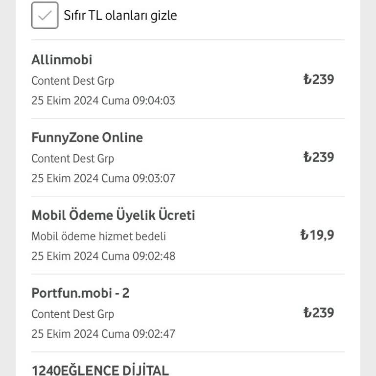 Allinmobi Bilinmeyen Mobil Ödeme: İade Talebi!