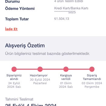 Penti Online Alışverişte Eksik Ürün Ve İlgisiz Müşteri Hizmetleri