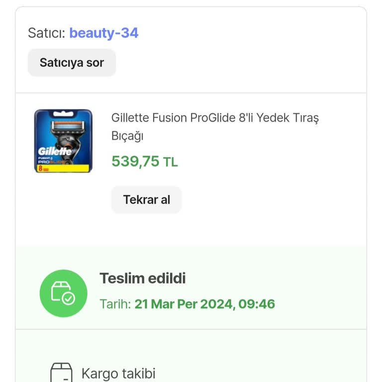 Sahte Ürün Mağduriyeti: Gillette Proglide Tıraş Bıçakları