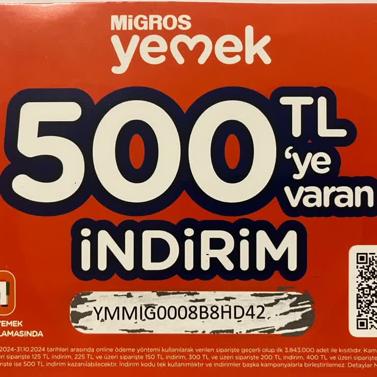 Migros Yemek Kampanyasında Eksik İndirim Uygulaması