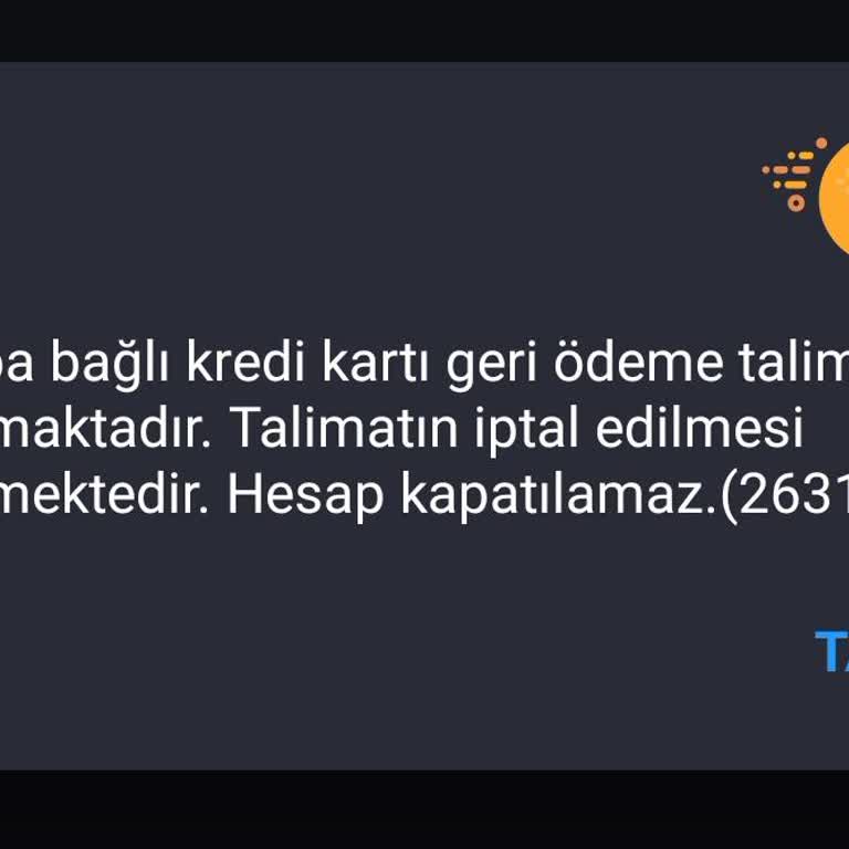 İş Bankası Hesap Kapatma Engeli: Kredi Kartı Geri Ödeme Talimatı Sorunu