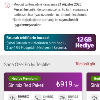Vodafone Tarifelerinde Sınırsız Sosyal Medya Eksikliği Ve Yüksek Ücretler