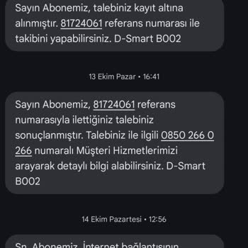 D-Smart Net Abonelik Taşıma Kabusu Modem Arızası Ve İletişimsizlik