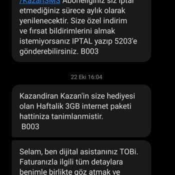 Yanıltıcı Mesajla Başlatılan Abonelik Ücreti Talebi