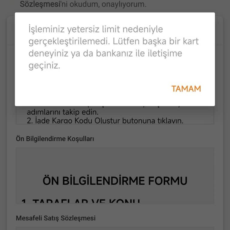 Ziraat Bankkart Genç İle Online Alışveriş Sorunu