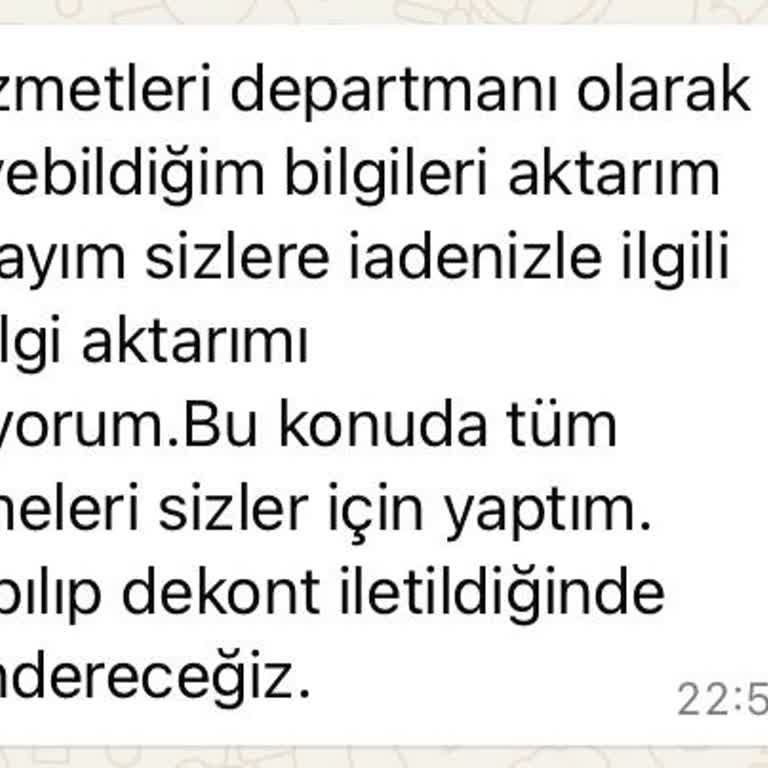 Geciken İade Ve İletişim Sorunları