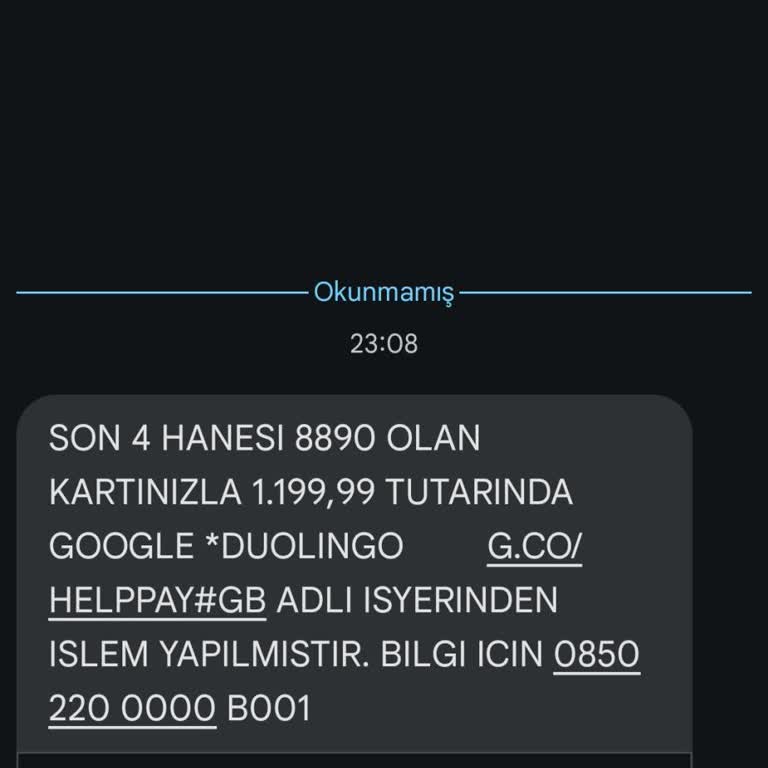 Habersiz Abonelik Ücreti Şoku