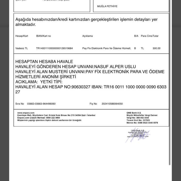 Payfix Para Transferinde Sürekli Yaşanan Sorun