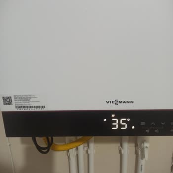 Yeni Viessmann Isı Cihazımız Sürekli Çalışıyor