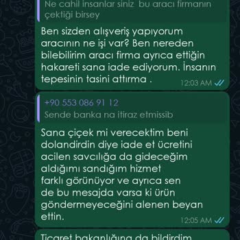 Yanlış İşlem Ve Hakaret: Acil İade Talebi