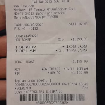 LC Waikiki'den Aldığım Üründe Erken Yıpranma Sorunu