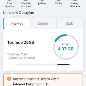 İnternet Paketim Neden Çabuk Bitiyor?