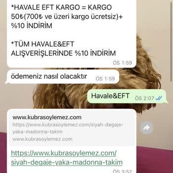 Kübra Söylemez Butik'ten Alınan Ürün Teslim Edilmiyor