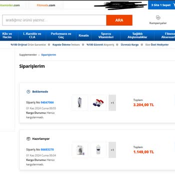 Supplementler Güvenlik Açığı Ve Yanlış Sipariş Sorunu!