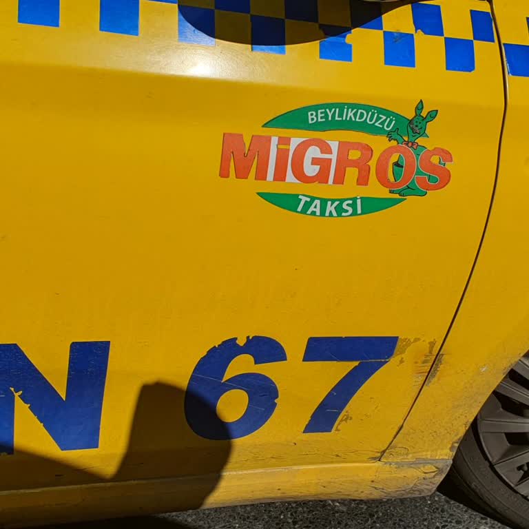 Migros Yan Yolda Taksici Tehdidi