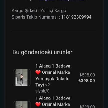 La Podio Butik Yanıltıcı Kampanya Ve Eksik Ürün Teslimatı