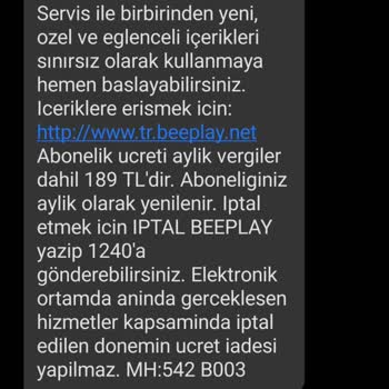 Beklenmedik Abonelik Ve Haksız Ücretlendirme