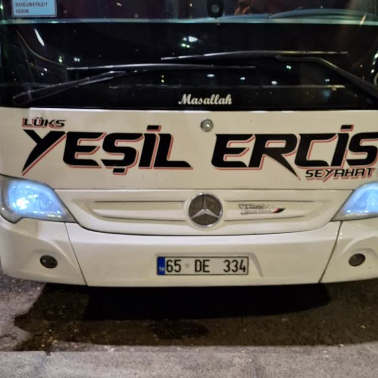 Yeşil Erciş Seyahat İle Uzayan Yolculuk Süresi