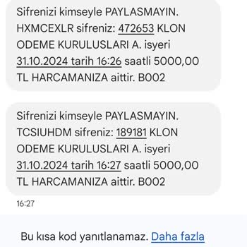 Halkbank Mobil Ödeme Güvenlik Sorunu Ve Hesaptan İzinsiz Para Çekimi