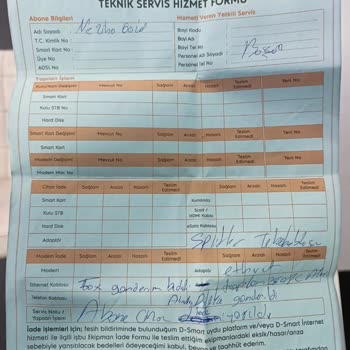 Haksız Faks Ücreti İadesi Talebi