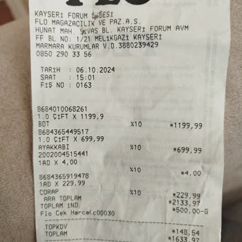 FLO Mağazasında Fiyat Farkı Ve Yanıltıcı İşlem