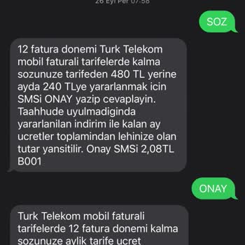 Yanlış Faturalandırma Ve Ekstra Ücretlendirme Sorunu