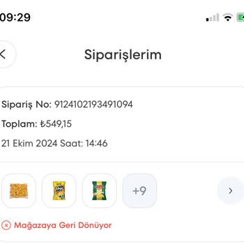 A101 Kapıda'dan Alışverişte Ürün İptali Ve Ücret İadesi Sorunu