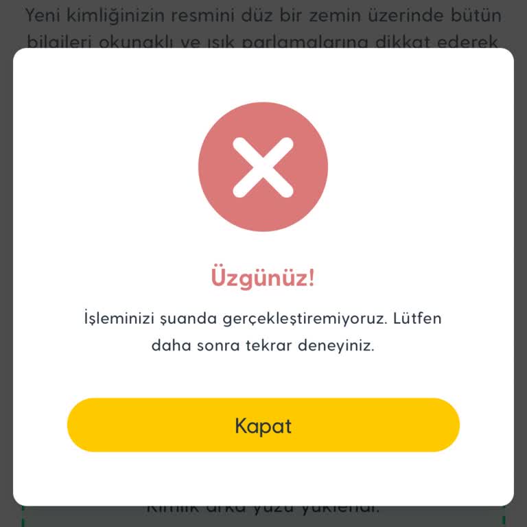 Turkcell Online Başvuru Sürecinde E-devlet Onay Sorunu