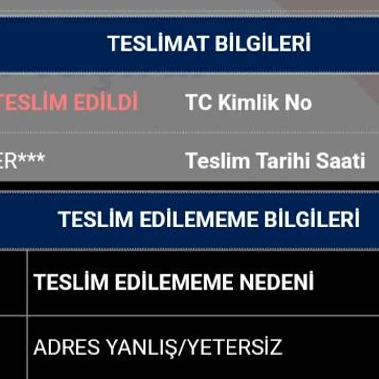 Aras Kargo'nun Teslimat Saçmalığı