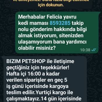 Online Pet Shop Siparişimde Yaşanan Sorunlar