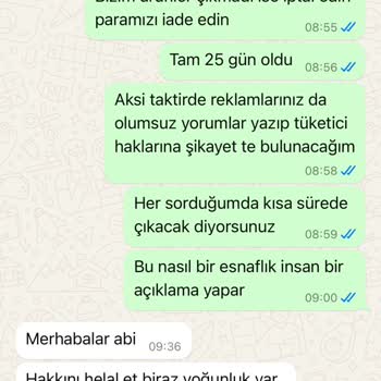 Sipariş Verildi, Ürünler Halen Yok