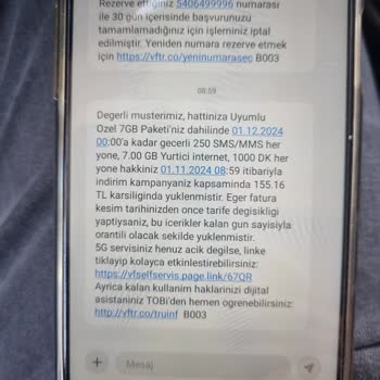 Faturasız Hattımın Haksız İptali Ve Yüksek Ücret Talebi