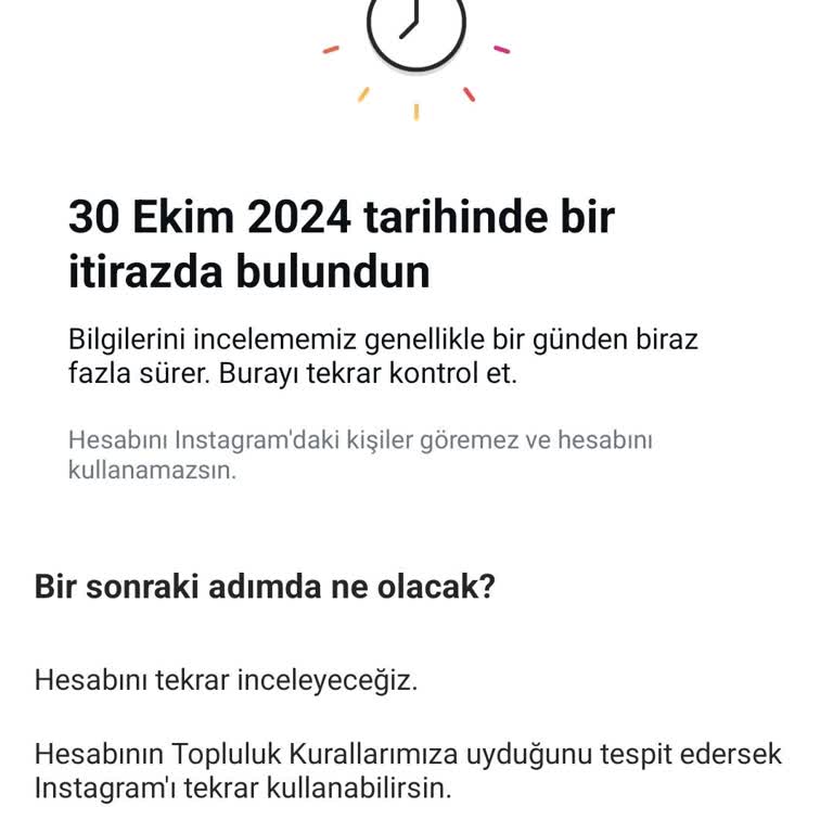 Instagram Haksız Askıya Alınan Kahve Hesabımın İadesini İstiyorum!
