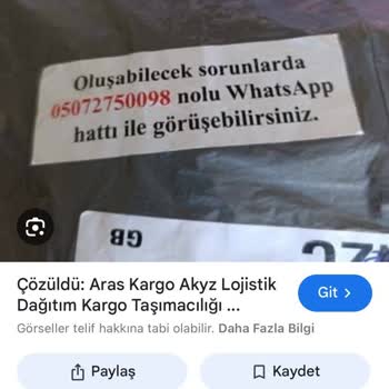Faturasız Ürün Ve İletişim Sorunu