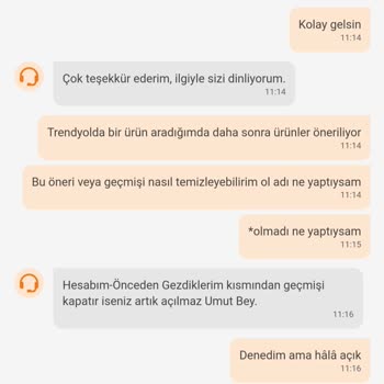 Trendyol'da Gizlilik Sorunu Ve Yetersiz Destek Hizmeti